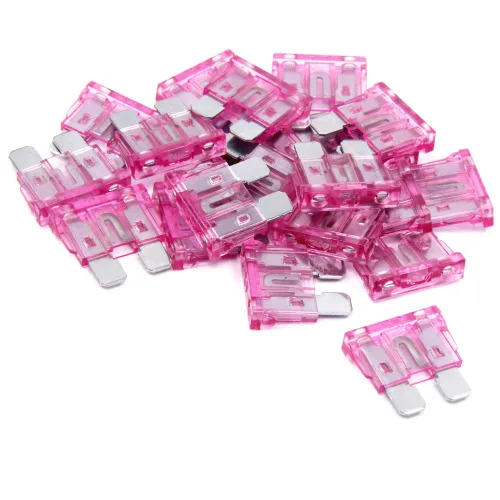Miniatura 14 de (20 piezas) Fusible de hoja estándar de 3 amperios, fusible automotriz de 3 A para automóvil y camión