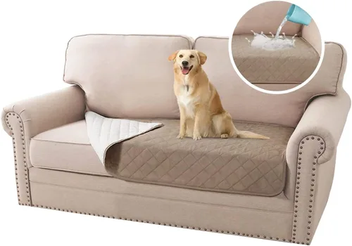 Miniatura 34 de H.VERSAILTEX Funda para Silla y Sofá 100% Impermeable, Protector de Muebles con Correas Elásticas para Mascotas, Niños, Niños, Perros, Gatos