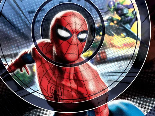 Miniatura 5 de Prime 3D Marvel Spider-Man - Rompecabezas 3D de 500 piezas para adultos y niños, actividad de movimiento y profundidad de 24 x 18 pulgadas, regalo