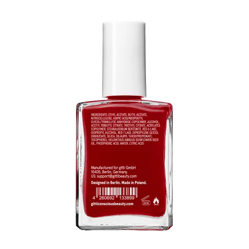 Miniatura 82 de gitti Esmalte de uñas a base de plantas No tóxico, libre de 30, basado en ingredientes de origen natural, libre de crueldad, vegano