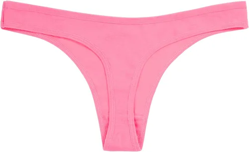 Miniatura 4 de ANZERMSIX - Parte de abajo de bikini, tipo tanga, algodón transpirable, paquete de 6