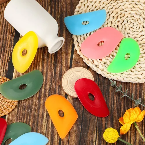 Miniatura 5 de Sherr 21 varillas suaves para cerámica, arcilla de silicona, herramientas de cerámica, cerámica, arcilla de goma, varillas de cerámica para adultos