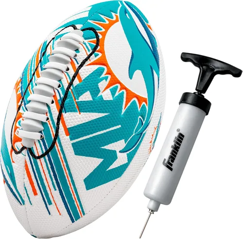 Miniatura 29 de Franklin Sports NFL Team Mini Balones de Fútbol Americano - Juvenil 8.5" Balón de Fútbol Americano con Licencia Oficial de la NFL + Conjunto
