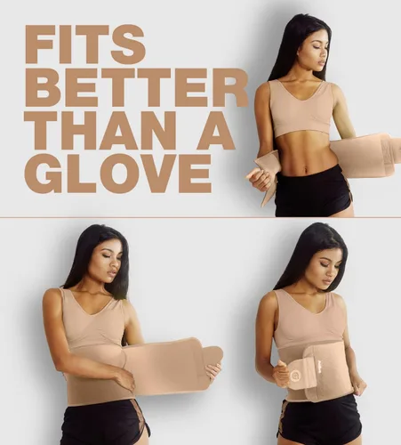 Miniatura 9 de ActiveGear Entrenador de cintura para mujer Café con leche