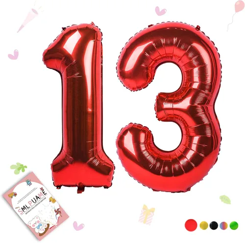 Miniatura 102 de Globos de números de 40 pulgadas del 0 al 9 dorados grandes del número 0, globos digitales para suministros de decoración de celebración de fiesta