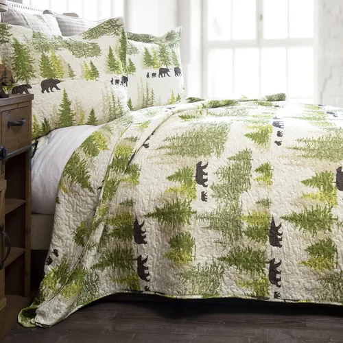 Miniatura 14 de CARSTENS, INC. Western Aztec Country - Juego de ropa de cama de microfibra de 3 piezas, juego de edredón de microfibra de 3 piezas, Wrangler Western