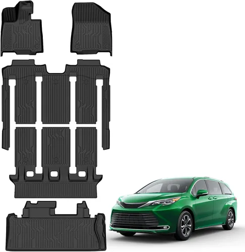 Miniatura 11 de Alfombrillas de piso para Lexus RX 2010-2015 mejoradas para todo tipo de clima, revestimientos de suelo TPE aptos para Lexus RX350/RX450h 1ª y 2ª