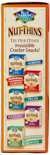 Miniatura 9 de Blue Diamond Almond Nut Thins, Queso Cheddar, 4.25 Oz (Paquete de 4)