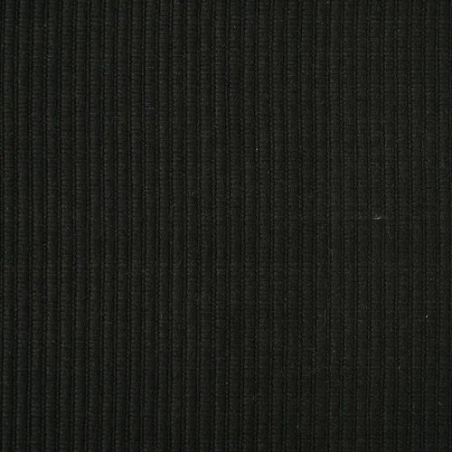 Miniatura 2 de DII - Juego de manteles individuales acanalados para uso diario 100% algodón, 13x19, negro, 6 piezas