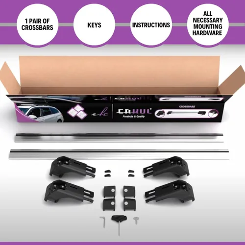 Miniatura 6 de ERKUL Barras transversales para portaequipajes de techo para BMW X3 F25 2011-2017 Barras transversales de aluminio con bloqueo antirrobo