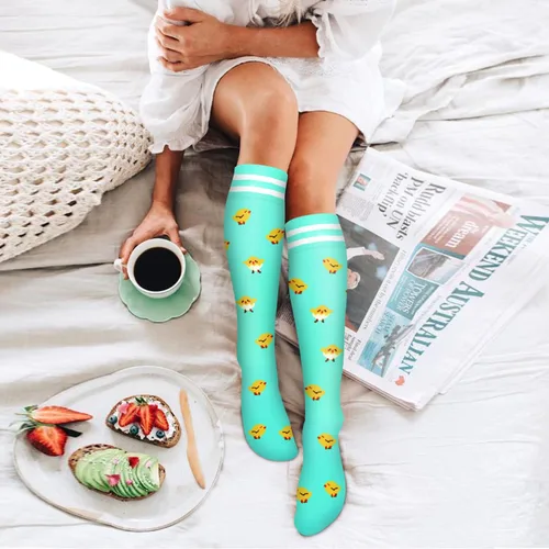 Miniatura 59 de 6 Pack Copper Compression Socks for Women and Men Circulation-Best Support for Medical, Running,Nursing,Athletic