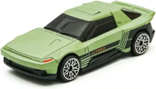 Miniatura 2 de Hot Wheels Hako Tipo D, Serie HW J-Imports, Coche fundido a troquel blanco, escala 1:64