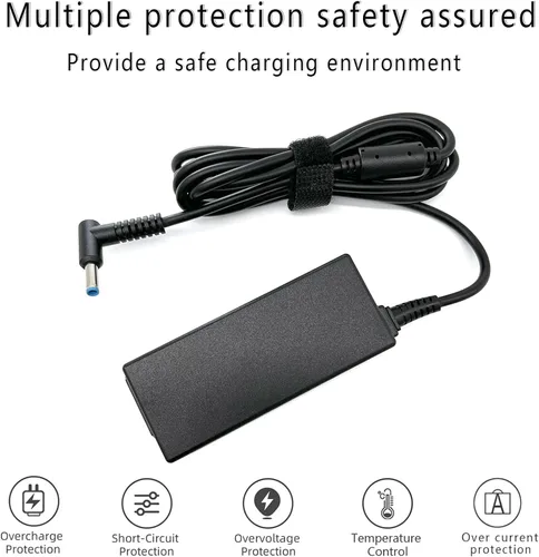 Miniatura 4 de 45W 19.5V 2.31A para cargador de laptop HP Punta azul, HP Pavilion x360 11 13 15, Zbook 14u G4 G5 15u 15 G3, 15-f111dx 15-f211wm 15-f233wm 15-f278nr