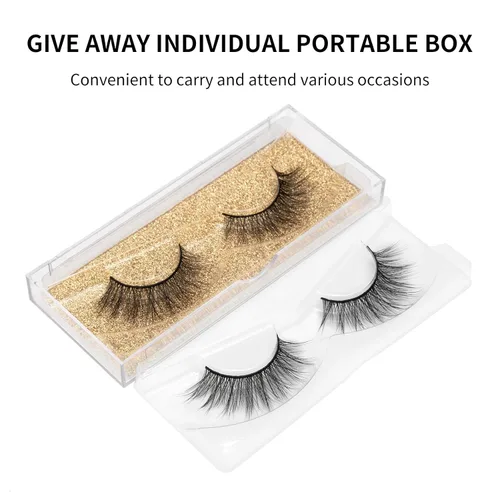 Miniatura 6 de DYSILK Pestañas de Visón de Aspecto Natural - Pestañas Postizas 5 Pares Pestañas 6D 5 Estilos Paquete de Pestañas Mixtas - Pestañas Wispy Pestañas 5