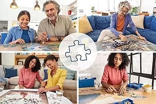 Miniatura 4 de Springer Spaniel - Rompecabezas de madera de 1000 piezas para adultos, rompecabezas de madera para perros y cachorros, juguetes educativos