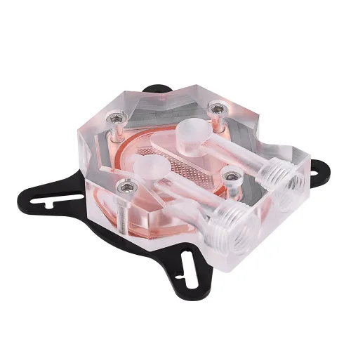 Miniatura 3 de Richer-R Base enfriadora de agua con bloque de agua GPU, computadora PC GPU bloque de refrigeración de agua universal bloque de agua enfriador
