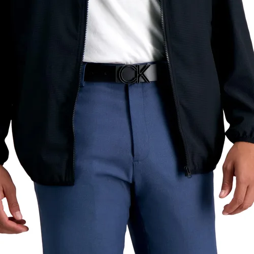 Miniatura 5 de Calvin Klein Cinturón de hebilla con monograma CK para hombre