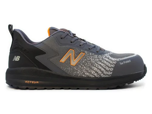Miniatura 5 de New Balance Botas industriales Speedware con punta compuesta para hombre, grisnaranja, 10 de ancho