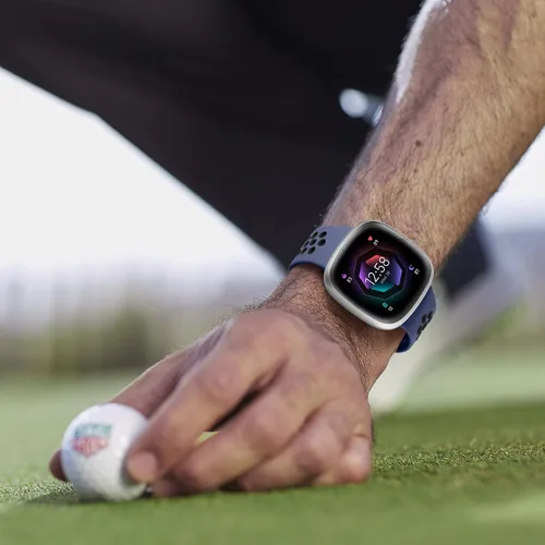 Miniatura 7 de Maledan Correas deportivas transpirables para Fitbit Versa 3/4, Sense/Sense 2, correas de repuesto para hombres y mujeres, accesorios para relojes