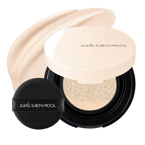 Miniatura 69 de JUNG SAEM MOOL [SPF] Cojín Esencial Skin Nuder (19 Pink Light) Recambio Incluido (0.98 Fl Oz) SPF50 Espectro Amplio Acabado Natural