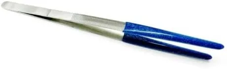 Miniatura 4 de Pinzas de vapor 8 "Puntas recubiertas de PVC con punta de goma suave para laboratorio, herramienta de artesanía de joyería industrial, pinzas