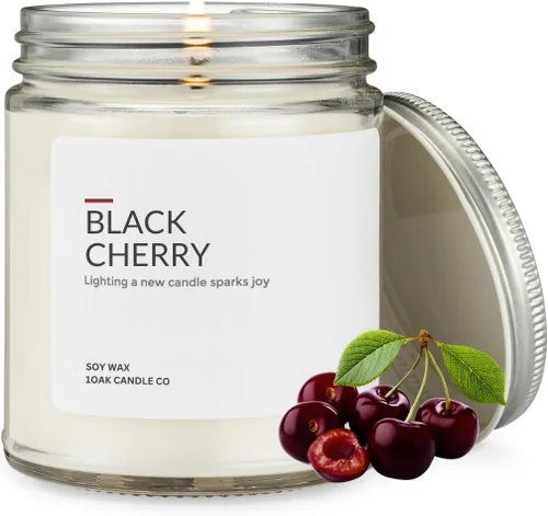 Miniatura 12 de 1OAK Vela de Manzana - Velas perfumadas de cera de soja (Manzana) - Velas de soja para aromatizar el hogar - Quema larga premium - Hechas a mano