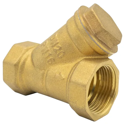 Miniatura 2 de Filtro Y de latón de 3/4 pulgadas, filtro de sedimentos con pantalla de filtro de malla 40, filtro de manguera en línea de plástico, filtro de tubo