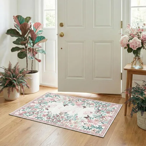 Miniatura 34 de Alfombra de pasillo de cocina de 2 x 6 pies para pasillo, alfombra de pasillo lavable con parte trasera antideslizante, alfombra suave de pelo bajo