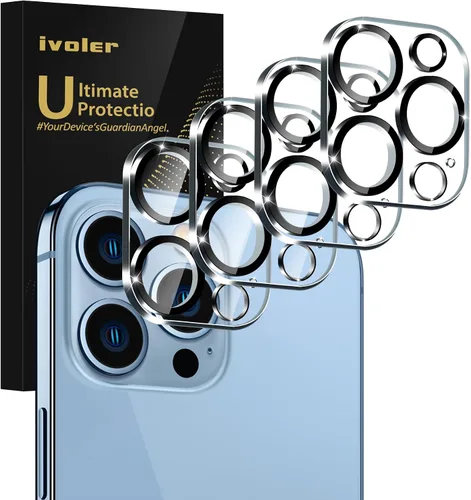 Miniatura 8 de ivoler Paquete de 4 protectores de lente de cámara para iPhone Air de 6.5 pulgadas, protector de pantalla de vidrio templado [compatible con fundas]