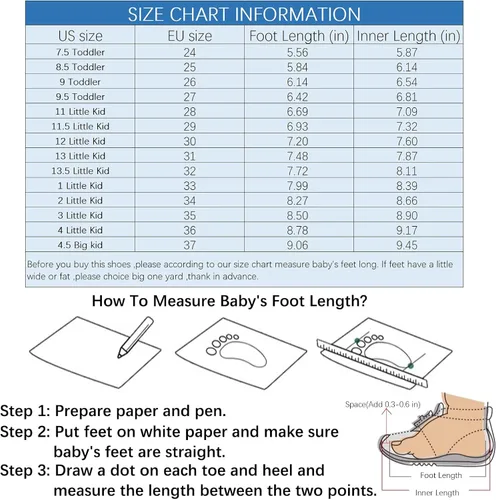Miniatura 9 de Addshiny Boys Girls Lightweight Breathable Tennis Walking Sneakers Velcro Sport Athletic Trail Running Shoe for ToddlerLittleBig Kid