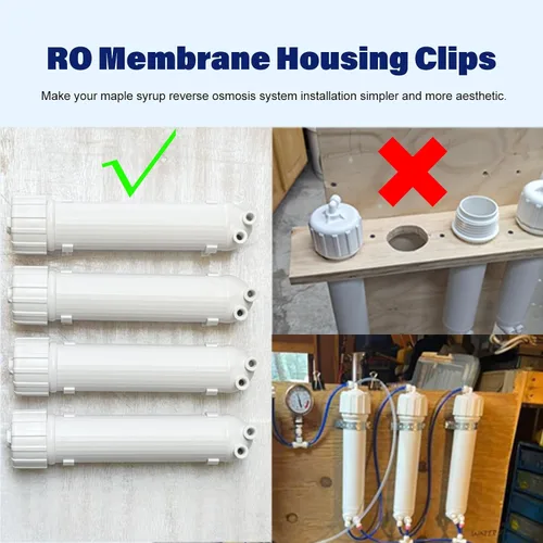 Miniatura 6 de Membrana RO de 100 GPD con juego de carcasa de membrana de ósmosis inversa, kit de reemplazo de filtro de ósmosis inversa, juego de carcasa