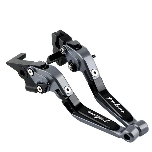 NIKKHO Palanca de embrague de freno para BA & JAJ PULSAR200/NS200 PULSAR135 Pulsar 200 NS200 RS200 A motocicleta CNC aluminio plegable ajuste