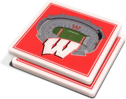 Miniatura 35 de YouTheFan NCAA - Posavasos con vista de estadio en 3D