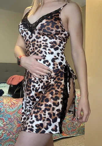 Miniatura 7 de Avidlove Lencería sexy para mujer, camisón de encaje con abertura lateral, camisón con tanga