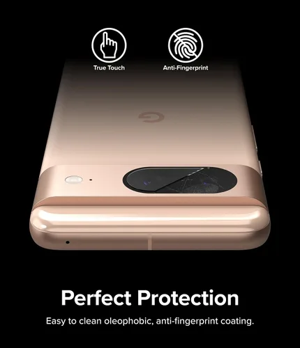 Miniatura 6 de Ringke Paquete de 3 protectores de lente de cámara para Google Pixel 8, vidrio de cámara [protección multicapa], fácil de instalar, compatible
