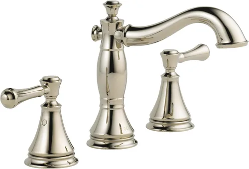 Miniatura 7 de Delta 3597LF-MPU Cassidy llave para baño de amplio alcance, con montaje de drenaje emergente, 3597LF-RBMPU Bronce veneciano