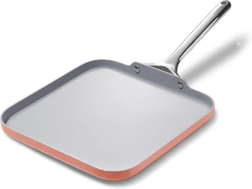 Miniatura 13 de Caraway Sartén Parrilla Cuadrada - Sartén Cuadrada de 11" - Revestimiento Cerámico Antiadherente - No Tóxico, Libre de PTFE y PFOA - Apto para Horno