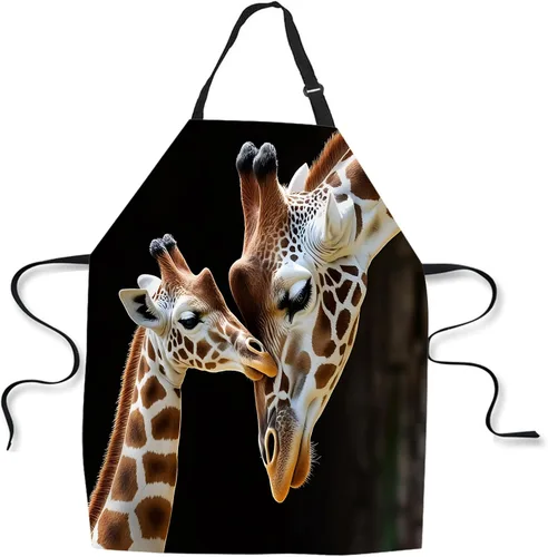 Miniatura 7 de Delantal de Cocina Faro con Puesta de Sol Delantal para Hornear en Casa Chef Delantal Impermeable para Mujeres y Hombres 31X27 Pulgadas