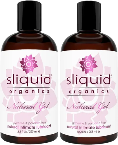 Miniatura 9 de Sliquid Organics Lubricante a Base de Agua - Hoja de Aloe Vera Infundida con Aceites Orgánicos y Botánicos, Gel Lubricante Natural