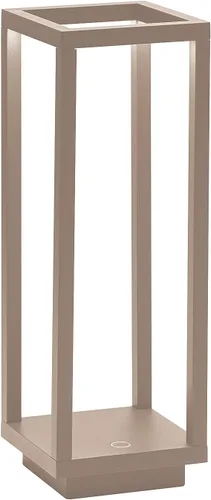 Miniatura 9 de Zafferano, Home Pro - Lámpara de mesa recargable inalámbrica con controles táctiles, adecuada para interiores y exteriores, atenuador, 3000 K, Azul