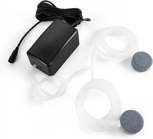 Miniatura 7 de Andoer Oxigenador de estanque alimentado por energía solar, bomba de oxígeno solar, bomba de aire de oxígeno para acuario, aireador de pesca
