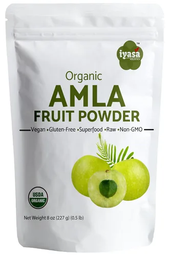 Miniatura 11 de Amla Powder Organic 16 oz – USDA Certified Organic Amla Powder Ayurveda Herb Indian Gooseberry Powder Amalaki Superfood for Skin & Hair – Pure