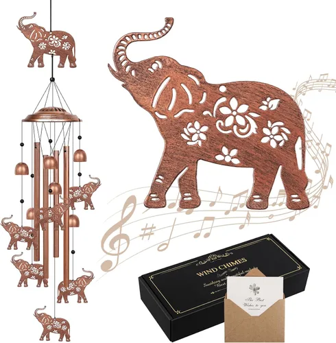 Miniatura 10 de YHmall Campanillas de viento cardenales para exteriores, regalos cardenales para mujeres, tonos relajantes, campanillas de viento conmemorativas