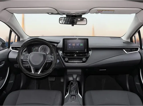 Miniatura 3 de Funda para Volante GIANT PANDA para Toyota, Funda para Volante de Coche Auto para Toyota Highlander Rav4 Corolla Camry, Tamaño Estándar - Negro