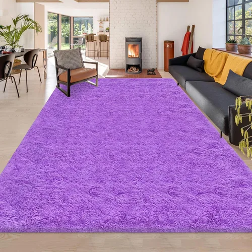 Miniatura 46 de Alfombras verdes para dormitorio de niños: alfombra de pasillo lavable de 2x6, alfombras pequeñas antideslizantes, esponjosas, suaves, peludas