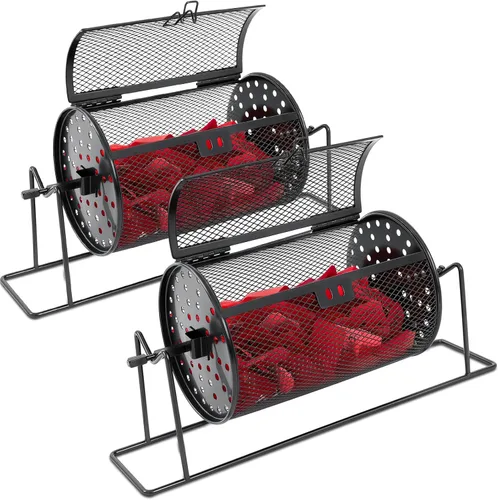 Teenyyou 2 unidades de tambor de rifa pequeño de 7 x 4.7 pulgadas mejorado para boletos con capacidad para 600 boletos con soporte para juegos y
