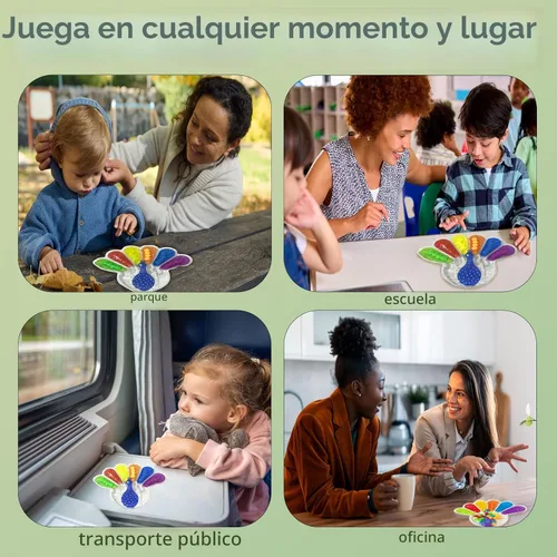 Miniatura 3 de Juguetes sensoriales de clasificación de color, juguetes de habilidades motoras finas para niños pequeños, juguetes Montessori, actividades