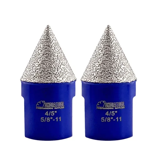 Miniatura 24 de SHDIATOOL Brocas biseladoras de diamante de 1-3/8 pulgadas para agrandar los pedazos de fresado de cerámica del granito del mármol de la teja