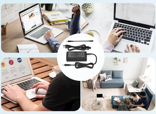 Miniatura 7 de Cargador para laptop de 65 W compatible con Dell Inspiron 15 14 13 11 16 17 3000 5000 7000 Series 15 3593 3501 3502 3505 5406 5515, Latitude 13 14