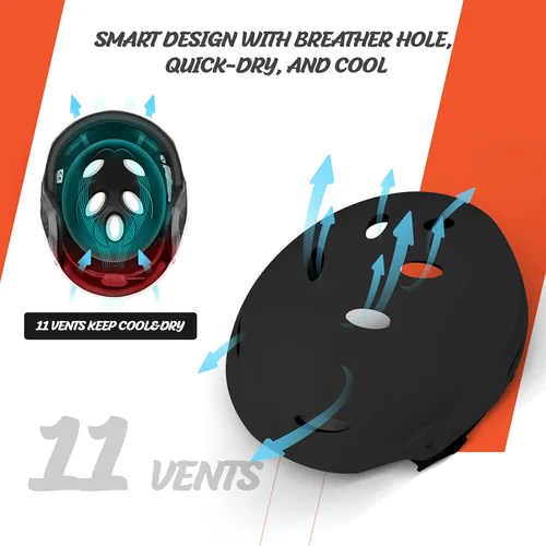 Miniatura 4 de Vihir Casco ajustable para deportes acuáticos para adultos con orejas, perfecto para kayak, navegación, surf 2-Negro